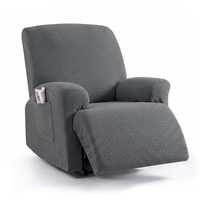Nalqet Spandex Sofa Slipcovers for one person seat– Washable Non Slip Furniture Protector Couch Cover for Pets and Dogs Cats