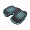 Nalqet Ergonomic Seat Cushion, Memory Foam Pad for Lower Back and Tailbone Comfort, Perfect for Office Chair, Car Seat, Airplane, or Bleacher Use, Relieves Pressure for Those Who Sit All Day
