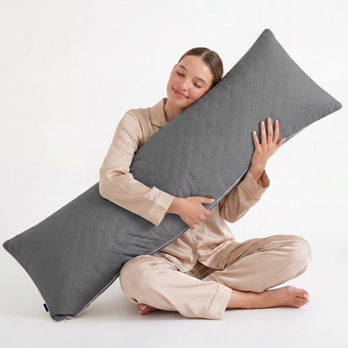 Nalqet 20x54 Adult Body Pillow with Shredded Memory Foam
