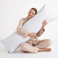 Nalqet 20x54 Adult Body Pillow with Shredded Memory Foam