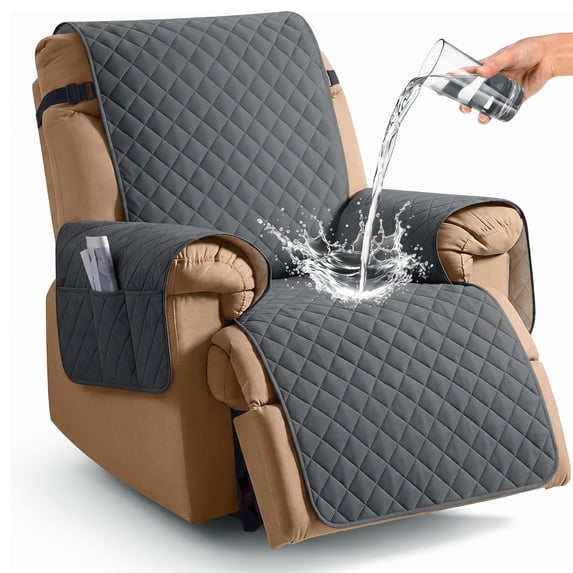 Nalqet Waterproof Sofa Slipcovers for one person seat– Washable Non Slip Furniture Protector Couch Cover for Pets and Dogs Cats
